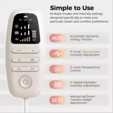 Cinturón de masaje térmico y vibratorio PulseFitX™