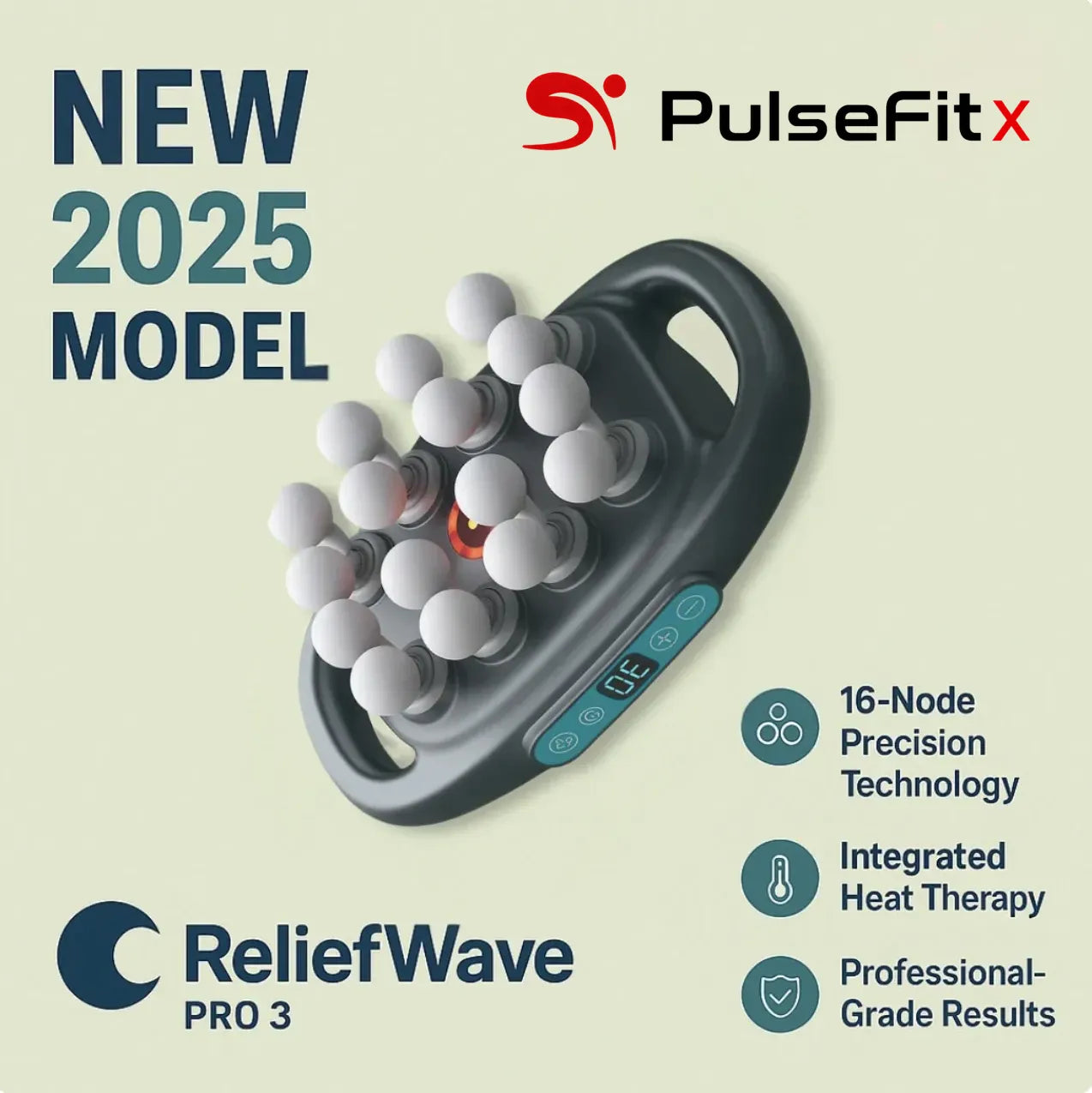 PulseFitX™ ReliefWave Pro 3